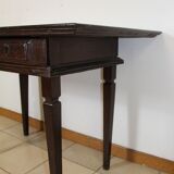 Bureau de port en bois precieux XVIIIeme