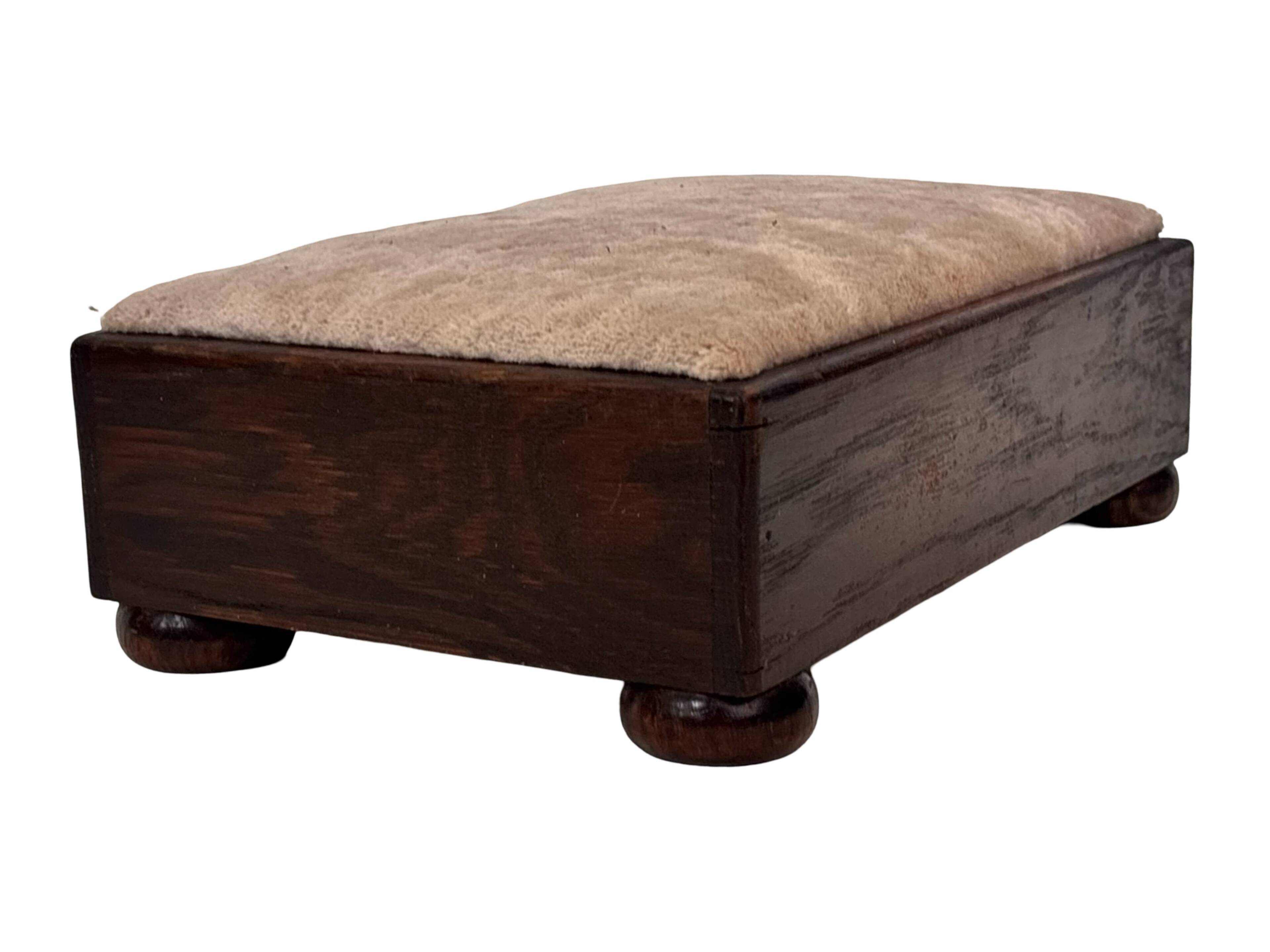 Art Deco footstool foot rest minimalist 30's design
