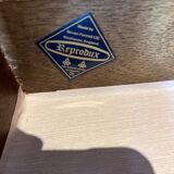 Walnut veneer secretary desk