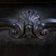 Sideboard of Blackened Oak Paneling, Regency style – Late 19th century