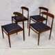 4-Pack Scandinavian chairs 1960