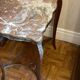 Table d’appoint avec Plateau en Marbre Style Louis XV - Fin 19 e