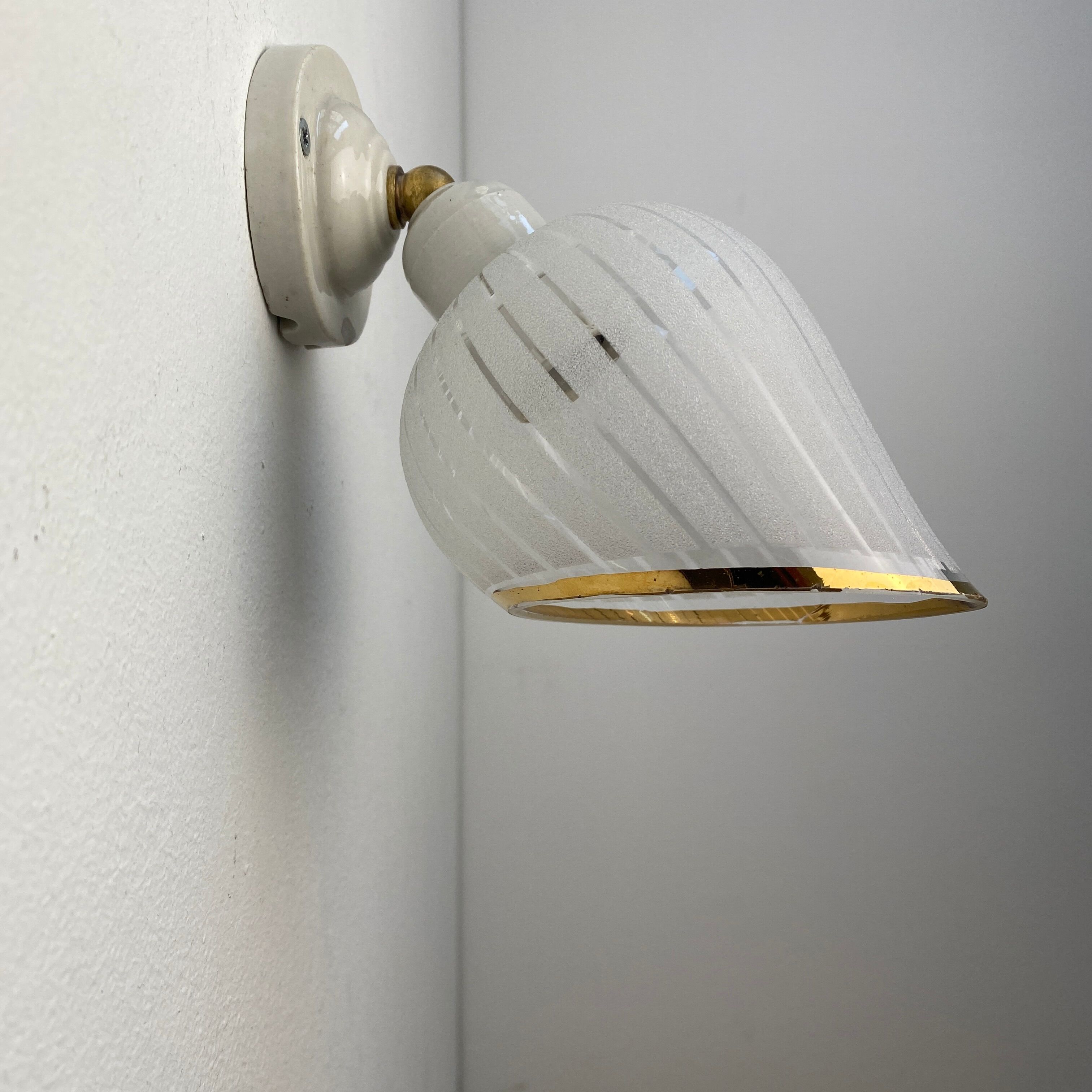 Pair of old vintage sconces