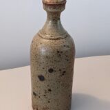 Pyrite stoneware bottle