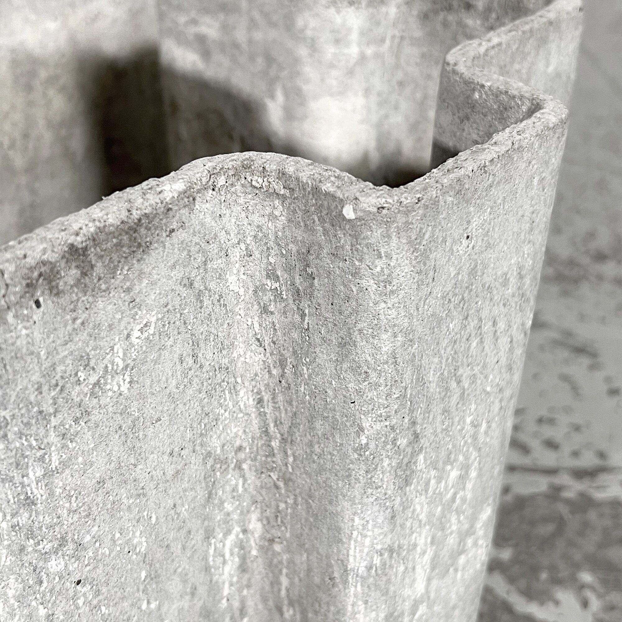 Set of 4 puzzle planters Switzerland 1950s