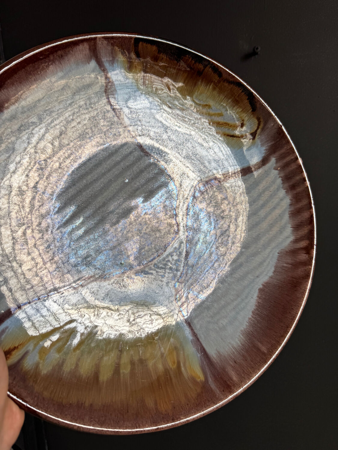 Kamionka Lysa Gora wall plate, 1960s