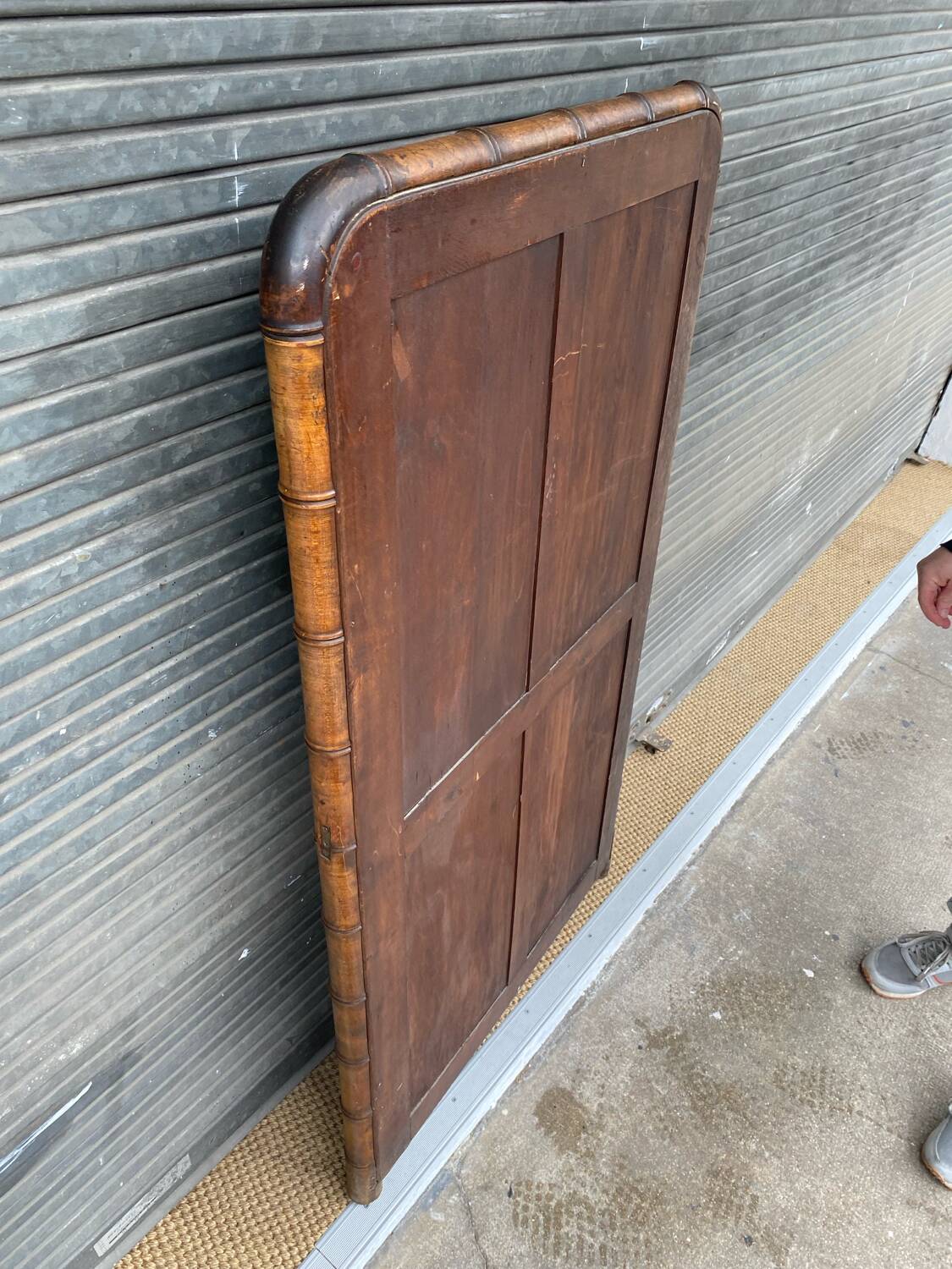 Miroir en bois imitant le bambou Selency