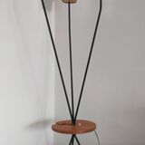 Lampadaire vintage tripode 1950
