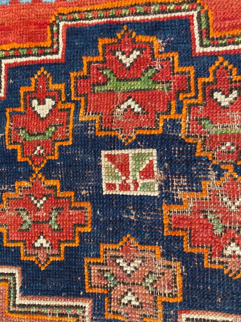 Kazak ancient Caucasian carpet 152x195 cm
