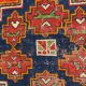 Kazak ancient Caucasian carpet 152x195 cm