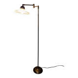 Articulated brass floor/reading lamp, 1970s