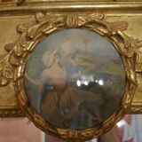 Fireplace mirror