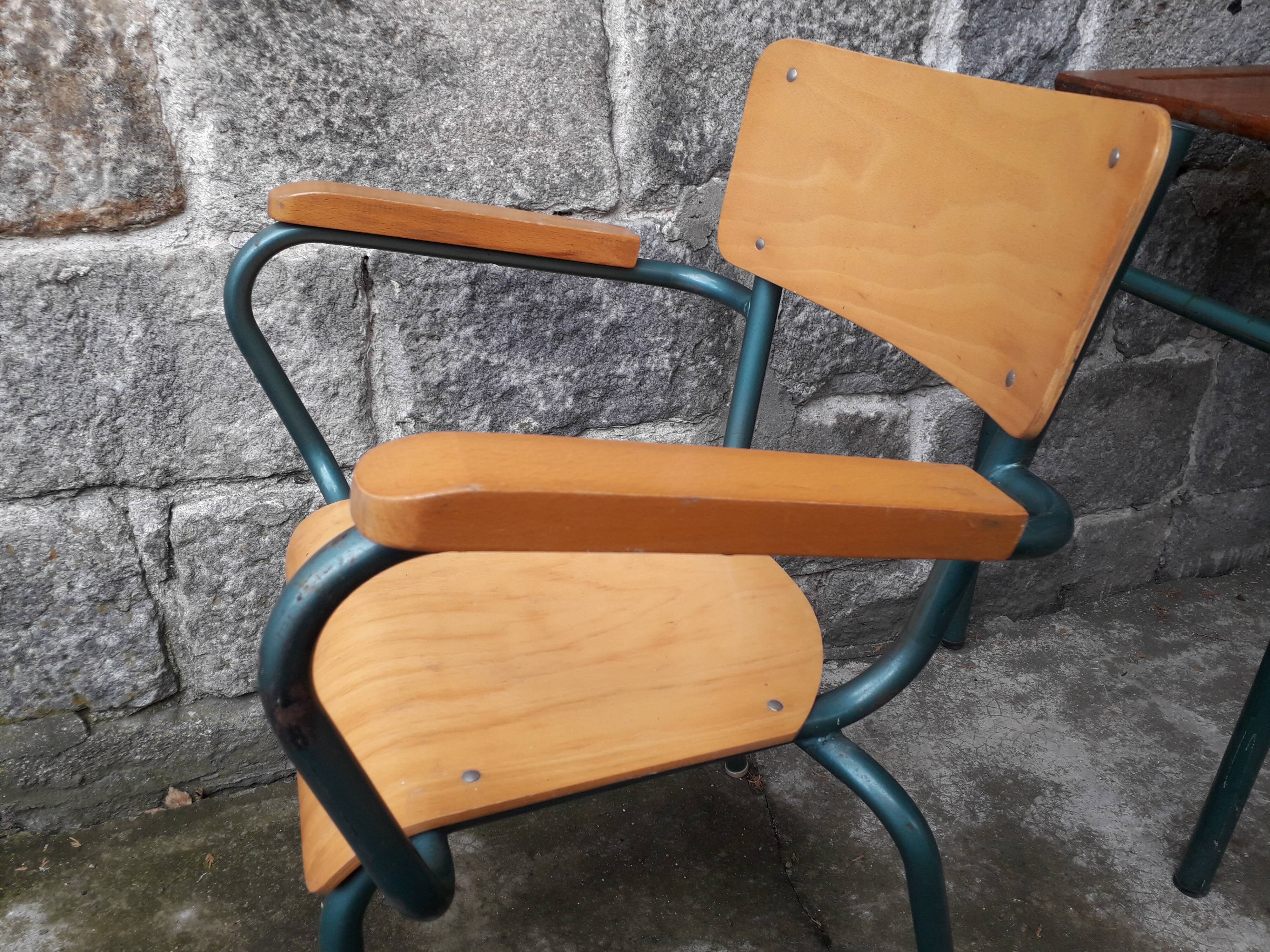 Schoolmaster's office and chair