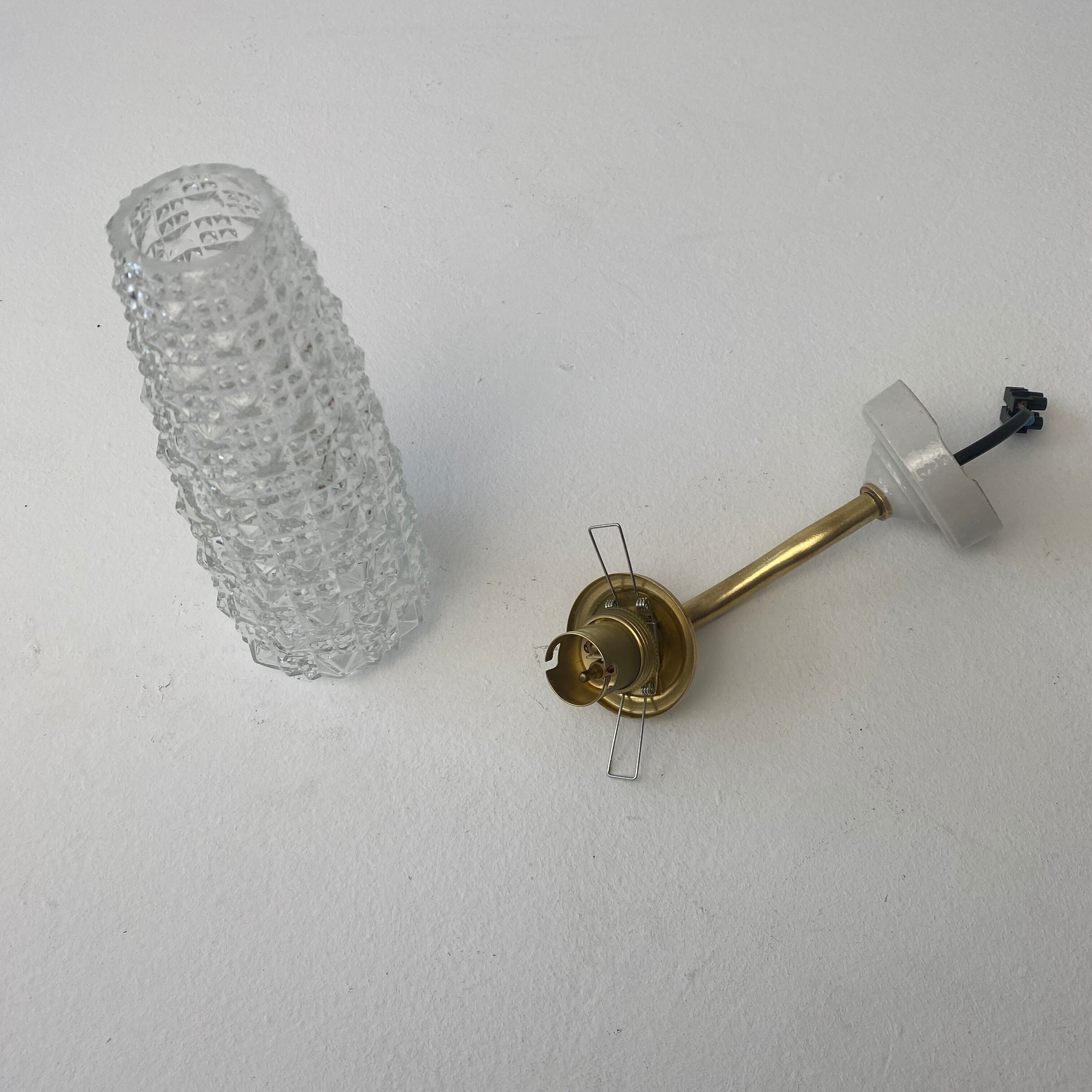 Vintage gooseneck wall lamp