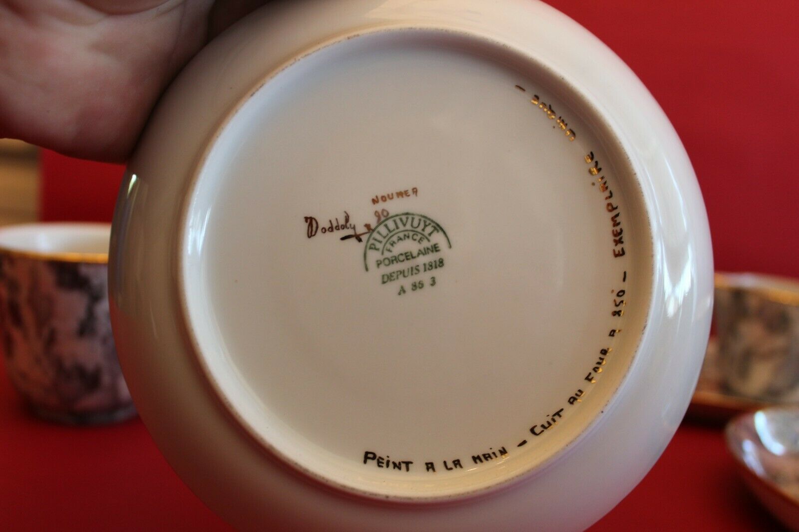 Doddoly Unique Tea Coffee Service - Cake Cake Dish - Pillivuyt