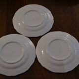 Set of dessert plates Gien model Hedge bindweed