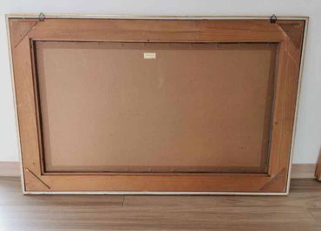 Old painting Butterflies Bernard Buffet 70's