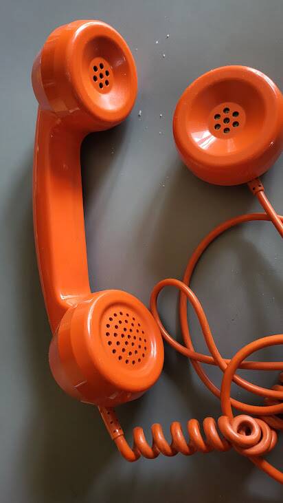 Téléphone Socotel Orange vintage