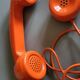 Téléphone Socotel Orange vintage