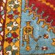 Mid-century Turkish Ushak carpet 144x82cm
