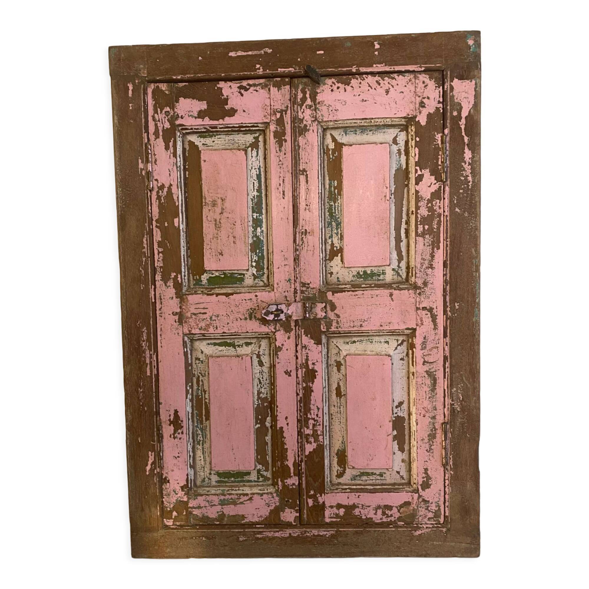 Pink Indian window