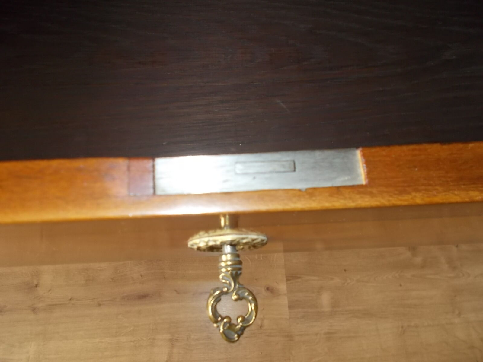 Louis XV style marquetry chest of drawers