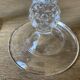 Set of two Arques crystal candle holders