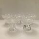 Ensemble de 5 verres à alcool en cristal taillé