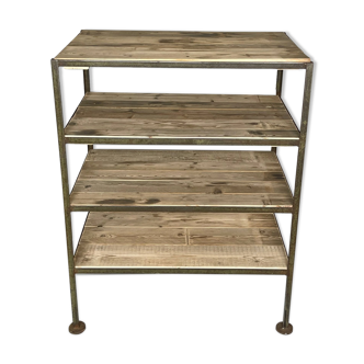 Vintage Industrial Shelf Rack