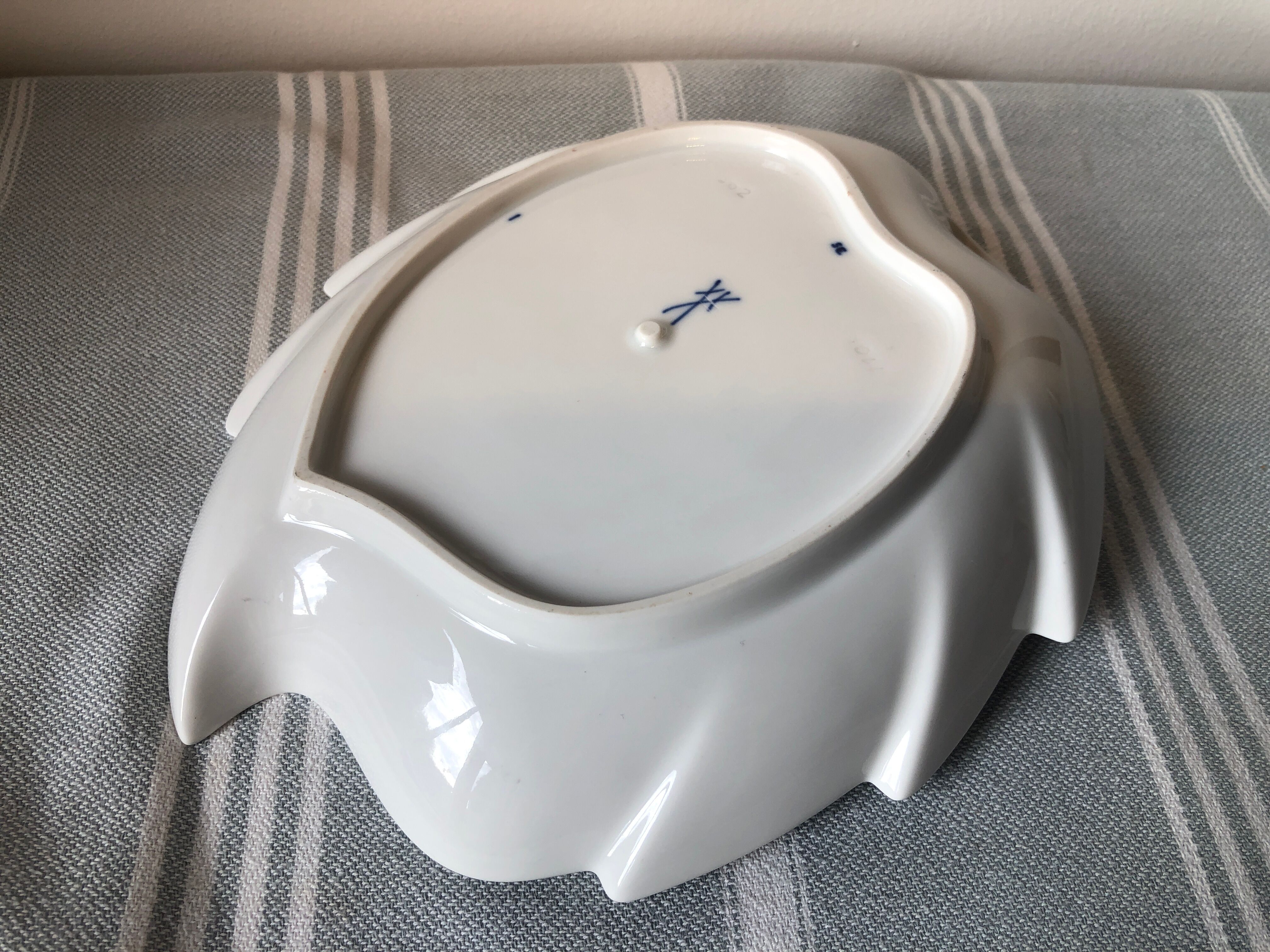 Collectible porcelain - messein - saucer