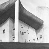 Grande photographie Chapelle de Ronchamp de Le Corbusier