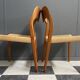 Niels Otto Moller teak and paper cord chairs, model 71