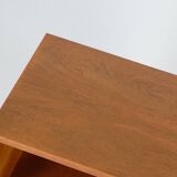 Mid-century teak shelf bookcase chest of drawers shelf 60s vintage 70s