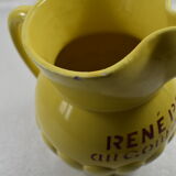 Former ceramic advertising pitcher anise rene pernot to the taste of formerly pastis 1930/40