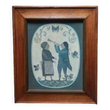Folk Art Painting R. Davey