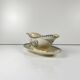 Sauceboat model "Carnation", KG Lunéville, ironstone, 19th century