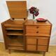 Mid Century Retro Teak Music Cabinet by Nathan Circa 1960 Record cabinet