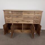 Craft cabinet with drawers