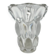 Large “bubbles” vase in Vannes Le Chatel crystal (1960s)