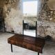 Console / Coiffeuse vintage en palissandre de Rio années 70