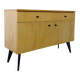 Clear buffet with 2 doors