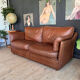 Leather couch