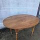 Oval table