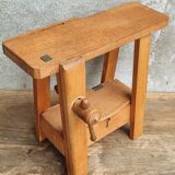 Vintage workbench mini table model