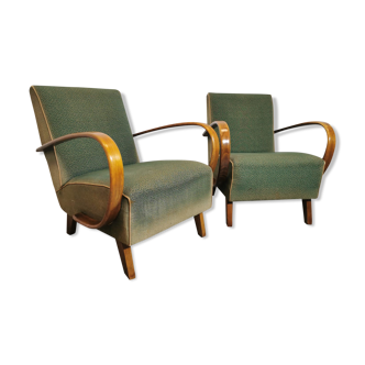 Armchairs by Jindřich Halabala