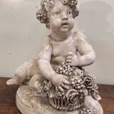 Lebrun: Glazed terracotta putti