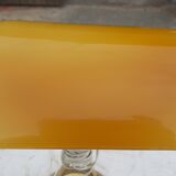 Desk lamp opaline orange-yellow