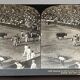 Photographie ancienne stereo, stereograph, luxe albumine 1903 corrida, Séville, Espagne