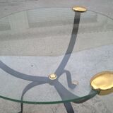 Art deco tripod side table