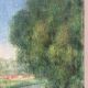 Canal stroll, oil on canvas signed